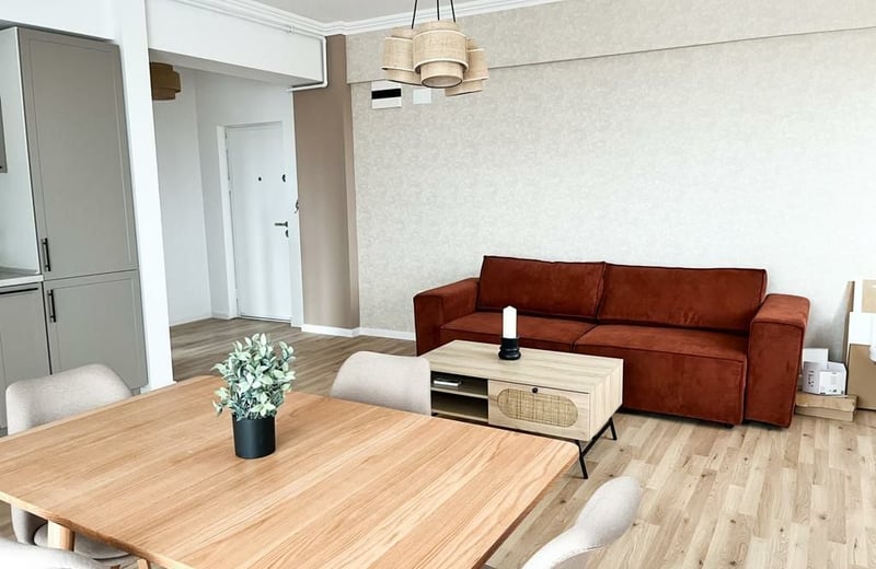 Rental of a cozy 2-room Japanese-style apartment, 58 m², Mamaia, Constanța, Romania